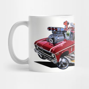 SUPER Nova red muscle car1970 Nova SS Mug